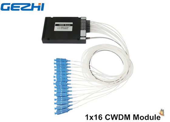 Παθητική συσκευή 1 X 16 CWDM Mux Demux για WDM το δίκτυο/το σύστημα CATV