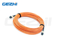 24F MPO (Γυναίκα) - MPO (Γυναίκα) 3.0mm LSZH Fiber Optic Patch Cord / Trunk Cable