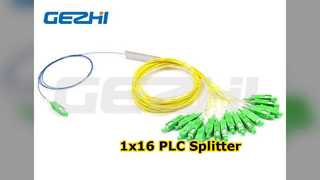 1x16 PLC Fiber Splitter Ταχύτερη συνδεσιμότητα