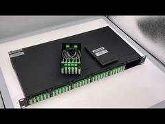 144 Πυρήνας 1U Rack Mount MPO-LC/APC Single Mode Fiber ODF με κινέζικο σύνδεσμο