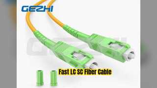 LC SC Fiber Cable Singlemode Duplex