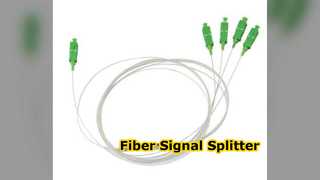 1x4 PLC Splitter SC APC Fiber Fiber