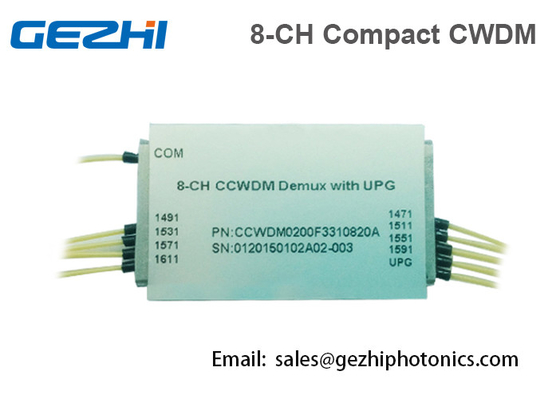 Αγορά Το ΑΤΟΜΟ CWDM Mux Demux 1x8 διοχετεύει το οπτικό μίνι μέγεθος πολυδιαυλωτών online manufacture