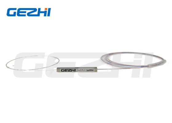 Αγορά 1260-1650nm 1x2 PLC Splitter γυμνών οπτικών ινών με G657A1 Fiber για εφαρμογές FTTH διαδικτυακή κατασκευή