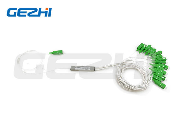 Αγορά Δίκτυο FTTH Φύλη οπτικής Mini PLC Splitter 1x16 Port με σύνδεσμο SC APC διαδικτυακή κατασκευή