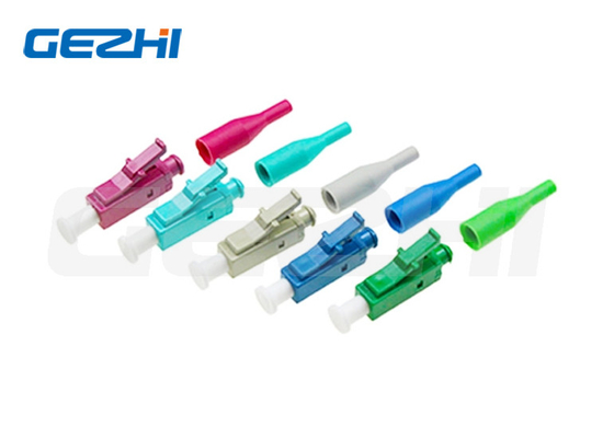 Αγορά Συμπαγές ενιαίο APC 0.9mm FTTH συνδετήρων LC UPC ινών τρόπου μονοκατευθυντικό οπτικό γαλαζοπράσινο online manufacture