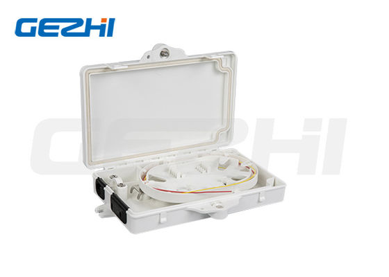Αγορά 4 Fiber Splicing Flame Retardant Fiber Optic Termination Box με 2 πυρήνες ABS PC πλαστικό για εφαρμογές FTTX διαδικτυακή κατασκευή