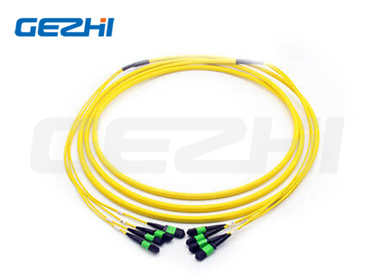 Αγορά 48F MPO (Γυναίκα) - MPO (Γυναίκα) 3.0mm LSZH Fiber Optic Patch Cable / Trunk Cable online manufacture