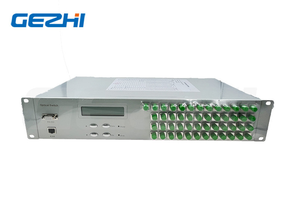 Αγορά FSW 1x48 Fiber Optical Switch 19inch 2U Rackmount 1260~1650nm Μονάδα λειτουργίας online manufacture