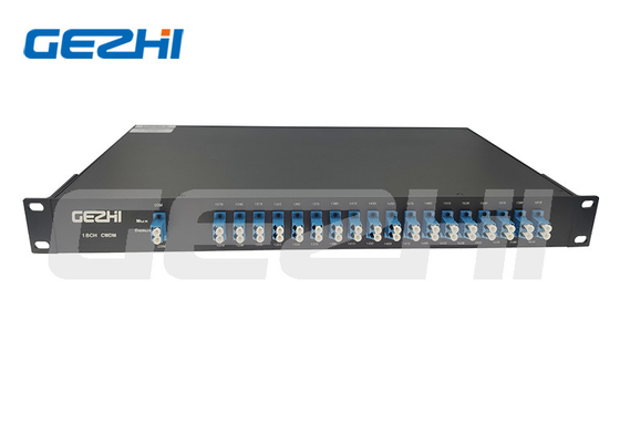 Αγορά 18CH CWDM Module CWDM Mux Demux 16 Ch Διπλό πολλαπλέκτη ινών 1U 19' Rack Mount online manufacture
