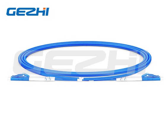 Αγορά LC UPC σε LC UPC Duplex OS2 Single Mode Indoor Armored PVC (OFCR) 3,0 mm Δικτυωτικό καλώδιο οπτικών ινών online manufacture