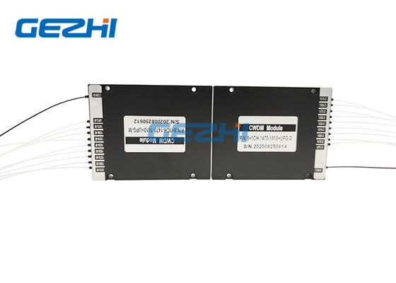 Αγορά συνδετήρας 8 1610nm LC/UPC παθητικός πολυδιαυλωτής καναλιών CWDM online manufacture
