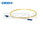 LC/UPC σε LC/UPC μονοκατευθυντικό σκοινί PVC/LSZH μπαλωμάτων ινών οπτικό για το δίκτυο