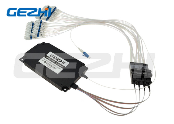 100G 48 κανάλι επίπεδης κορυφής AAWG Mux Demux για τη μετάδοση DWDM