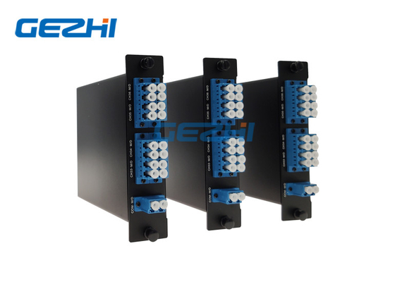 8CH CWDM οπτικών ινών ενοτήτων χαμηλή διπλή ίνα απομόνωσης του IL υψηλή
