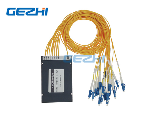 Ενότητα LC/PC 1310 16 καναλιών CWDM - οπτικό κιβώτιο ινών 1610nm