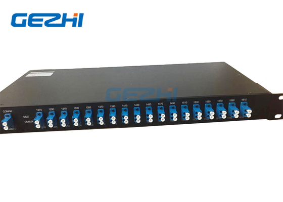 χαμηλός προσαρμοστής 1270 του IL LC/UPC ενοτήτων 1x16 CWDM - 1570nm RoHS υποχωρητικό