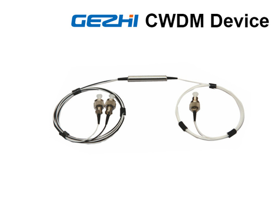 1x2 CWDM φίλτρων μικρό μέγεθος τμημάτων Deivce οπτικό για τις τηλεπικοινωνίες