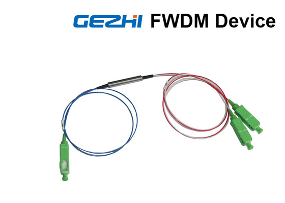 3 το πέρασμα 1490nm φίλτρων CWDM Mux Demux λιμένων FWDM απεικονίζει 1310/1550nm