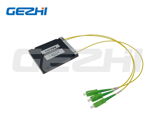 100G=100Ghz 2CH Dwdm Wdm ABS Box 100x80x10mm Λύσεις οπτικών ινών μονής λειτουργίας