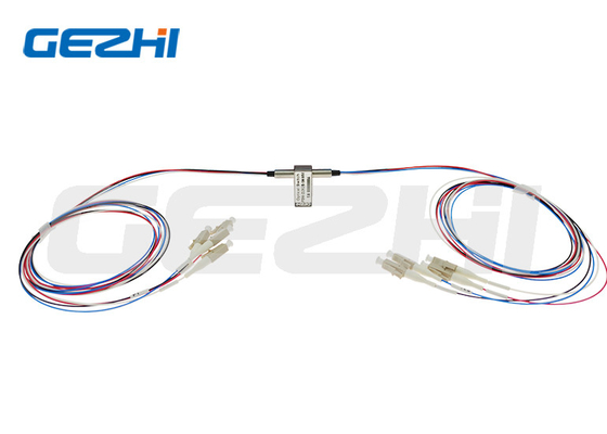 D2x2B οπτικός διακόπτης παράκαμψης ινών 5V που κλείνει/μη που κλείνει διπλό 2x2 μηχανικό με το μάνταλο
