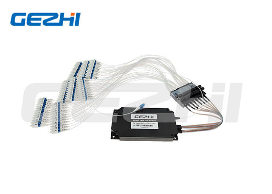 1x96 Channel 50GHz AAWG DWDM Module με μεταλλικό κουτί για δίκτυα μεγάλων αποστάσεων