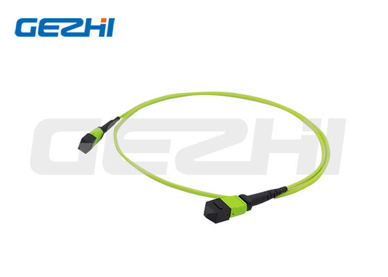 OM5 Multimode MPO Fiber Optic Patch Cord με προσαρμοσμένο μήκος για εφαρμογές βαθμού κέντρου δεδομένων