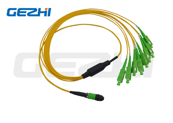 MTP / MPO Trunk Fiber Jumpers Cabe 12 πυρήνες 24 πυρήνες 48 πυρήνες 72 πυρήνες 96 πυρήνες 144 πυρήνες OS2