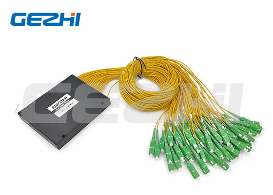 OEM 1x64 G657A1 SC/APC PLC Splitter ABS Module για δίκτυα FTTH PON
