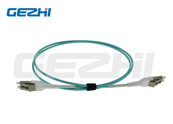 Τηλεπικοινωνίες/Κέντρο δεδομένων LC OM3 MPO Fiber Optic Patch Cord με PVC/LSZH Jacket