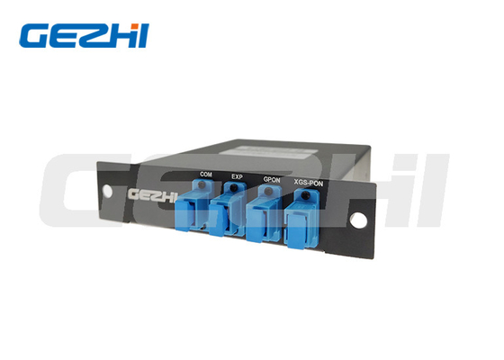 WDM φίλτρων WDM1R GPON το /XGS-PON κασέτα πολυδιαυλωτών για το κέντρο δεδομένων
