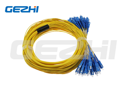 Ίνα οπτικό Patchcord καλωδίων συνδετήρων οπτικών ινών τύπων Sc για το σύστημα επικοινωνιών