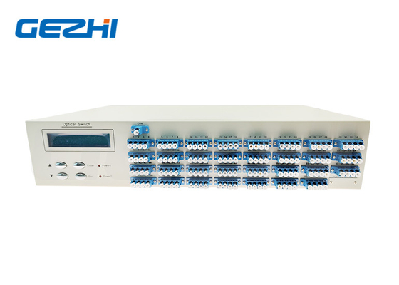 οπτικός υπολογιστής γραφείου 2RU Rackmount διακοπτών 1x124 MEMS για το σύστημα δοκιμής δικτύων