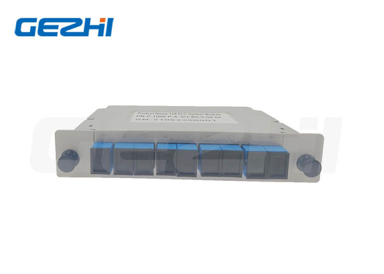 1260nm 1650nm 1x8 1x16 PLC Splitter LGX Box Εισαγωγή κάρτας κασέτας