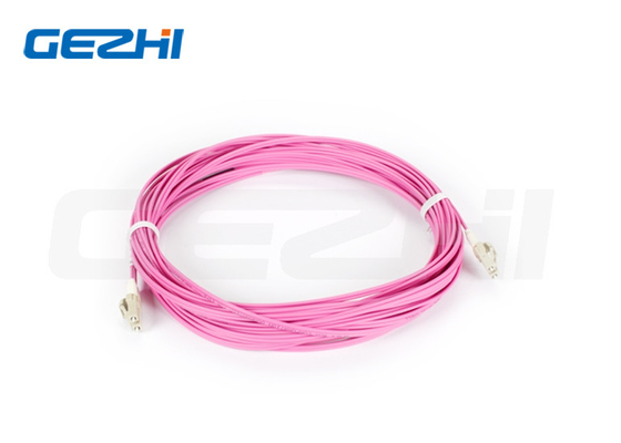 LC MM 50/125 Duplex LC OM4 ινώδους οπτικής ράβδου