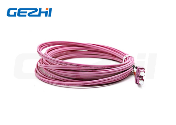 SC προς LC Duplex OM4 Fiber Patch Cord για Κέντρο Δεδομένων
