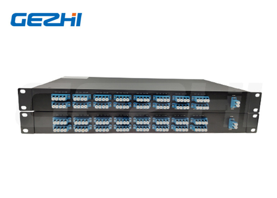 Πολυκανάλιος φίλτρο DWDM 40CH Mux Demux Multiplexer με 1RU 19 
