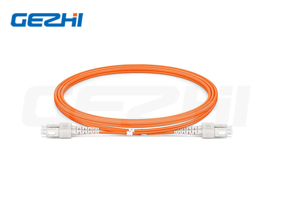 SC UPC προς SC UPC Duplex OM1 Multimode Patch Cord για δίκτυο CATV
