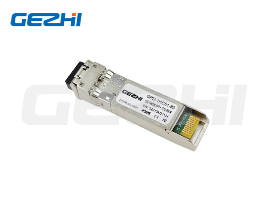 10Gbps CWDM Οπτικός Μεταπλήκτης Μοντέλος SFP+ ZR 80km 1490nm SFP EML LD