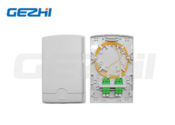 Sm / Mm 2 Core Wall Mount Fiber Termination Box για πρόσβαση Fttx και τηλεπικοινωνιακό δίκτυο