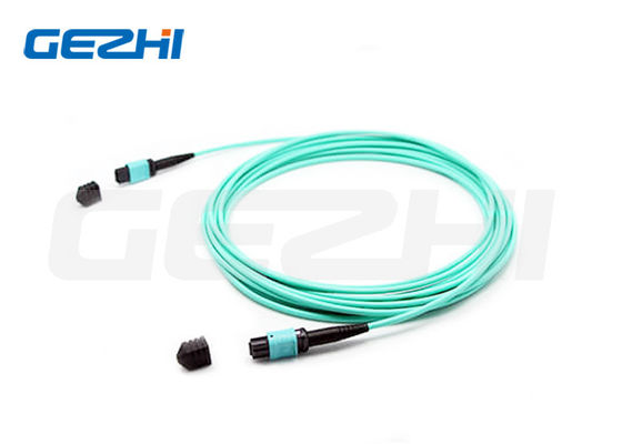 12F MPO (Γυναίκα) - MPO (Γυναίκα) 3.0mm LSZH Fiber Patch Cable / Trunk Cable