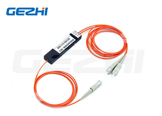 Διασπαστής Οπτικής Ίνας FTTX Multimode 62.5/125um 650nm 50/50 Λόγος Σύζευξης Συζεύκτης FBT για Δίκτυα GPON
