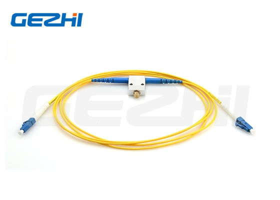 Προσαρμοσμένο μεταβλητό οπτικό ινώδες patch οδηγεί Voa In Line Attenuator Sm / mm 0~60db