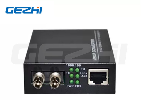 Μετατροπέας πολυμέσων ινών 850nm 550m 1000base-Tx σε 1000base-Sx St