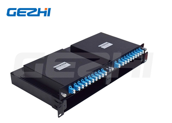18 κανάλια Wdm λύση Cwdm Mux 1u Racks Sc Fc Lc Apc Upc