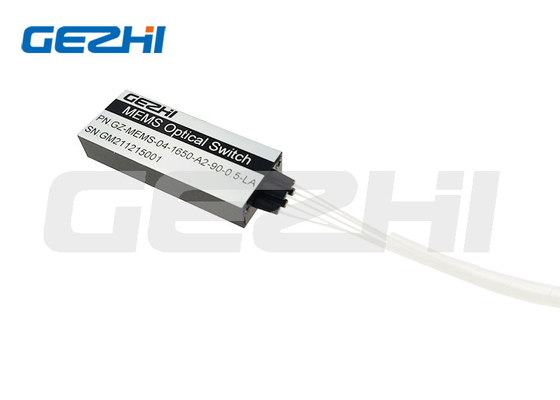 1x4 MEMS οπτικών διακόπτες ινών Μονάδα μικροηλεκτρομηχανικού συστήματος διακόπτη με σύνδεσμο SC/UPC