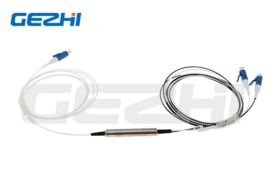 1260 ~ 1620nm 1x2 OADM Multiplexer 3 θύρες μονό κανάλι συσκευή CWDM
