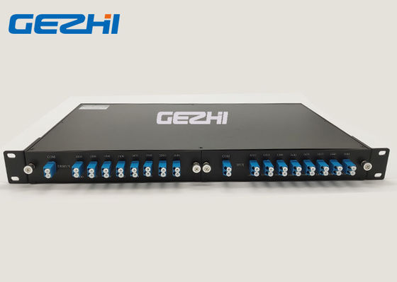 Χαμηλή απώλεια Rackmount 16 παθητική ενότητα μήκους κύματος CWDM