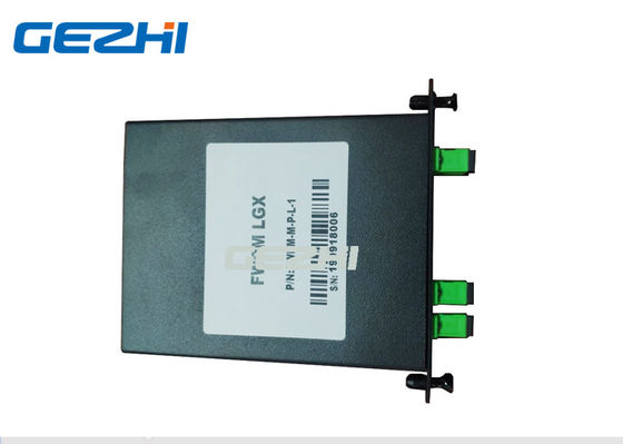 Δίκτυο 3 κασετών CATV LGX WDM φίλτρων περασμάτων 1550nm λιμένων FWDM