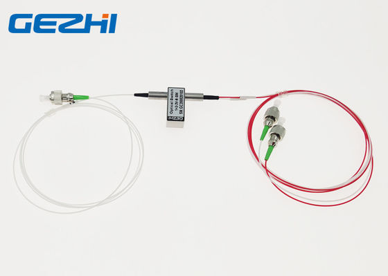 APC 1260nm 3V FC ευρείς οπτικοί διακόπτες ινών μήκους κύματος 1x2